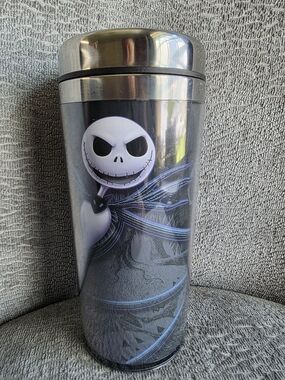 Disney Jack Skellington Travel Cup New By David Buffalo Stainless Steel 16oz